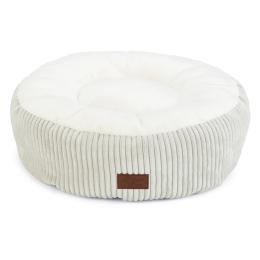 Designed by Lotte legowisko prążkowane - ok. Ø 50 x wys. 17 cm, jasnoszary