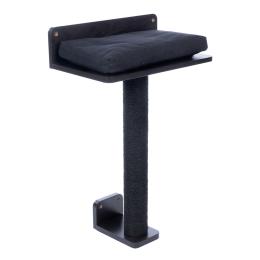 Modern Living San Francisco drapak do montażu na ścianie - Słupek do drapania, czarny