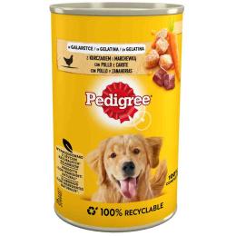 Megapakiet Pedigree Classic, 24 x 400 g - Adult: kurczak