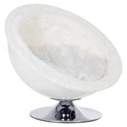 Gniazdo dla zwierząt Retro Pet Nest White, białe - Ø 60 cm