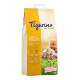 Tigerino Plant-Based, żwirek na bazie kukurydzy - zapach pudru dla dzieci - 2 x 14 l