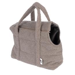 TIAKI torba transportowa Teddy dla psów - Taupe (dł. x szer. x wys.): ok. 40 x 20 x 30 cm