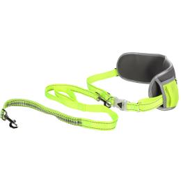 FLAMINGO pasek do biegania ze smyczą - Obwód bioder 80-140 cm