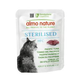 Megapakiet Almo Nature HFC Sterilised, 24 x 50 g - Tuńczyk pacyficzny