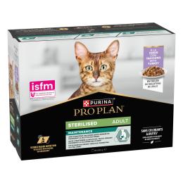 PURINA PRO PLAN Cat Sterilised Adult Maintenance, 10 x 85 g - Indyk