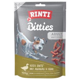 Pakiet RINTI Extra Bits, 5 x 100 g - Kaczka z ananasem i kiwi