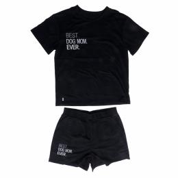 TIAKI Pet & Parent piżama w stylu partnerskim, dla psich opiekunów - Piżama dla psich rodziców, S