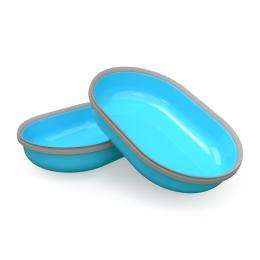 SureFeed automat na karmę Connect, z czytnikiem mikrochipów - Dodatek: 2x SureFeed miski wymienne, 400 ml, niebieskie