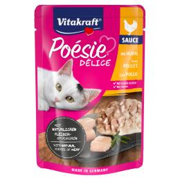 Vitakraft Poésie Délice, 23 x 85 g - Kurczak