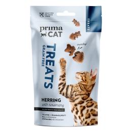 PrimaCat Crunchy Treats, śledź i rozmaryn - 4 x 40 g