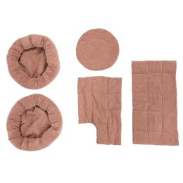 Natural Paradise, części zamienne do drapaków - Magnolia XL Plus, pakiet sztruksowych poduszek, brudny róż