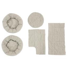 Natural Paradise, części zamienne do drapaków - Magnolia XL Plus, pakiet sztruksowych poduszek, szaro-zielony