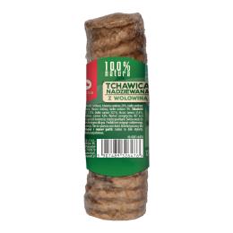 Potrójne zoopunkty! Maced, przysmaki dla psa, różne rodzaje - Nadziewana tchawica wołowa, 120 g