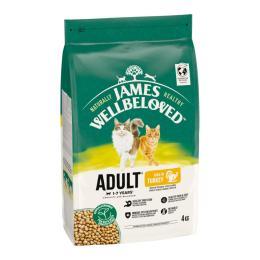 James Wellbeloved Adult Cat Hypoallergenic, indyk i ryż - 3 x 4 kg
