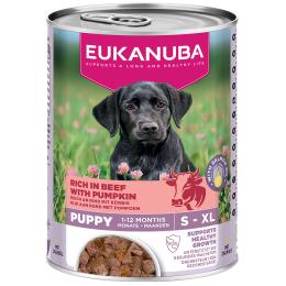 Eukanuba Puppy, wołowina z dynią - 400 g