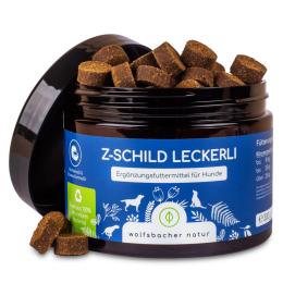 Wolfsbacher Natur Leckerli Z-Schild (sierść i skóra) - 300 g