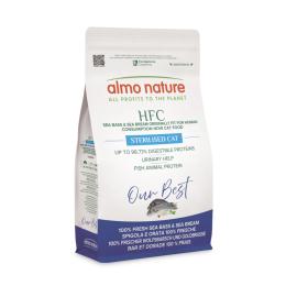 Almo Nature HFC Longevity Sterilised, okoń morski i dorada - 1,2 kg