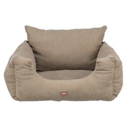Trixie fotelik samochodowy dla psa, taupe -  Dł. x szer. x wys.: 55 x 30 x 55 cm