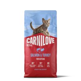 Carnilove Active Kitten, z łososiem i indykiem - 2 x 6 kg