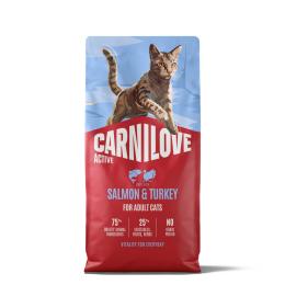 Carnilove Active Cat, łosoś i indyk - 2 x 6 kg