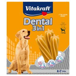 Vitakraft Dental 3in1 medium - 4 x 180 g