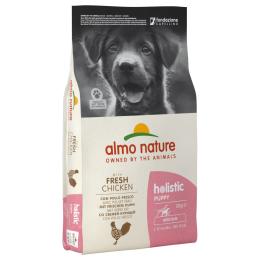 Almo Nature Holistic Medium Puppy z kurczakiem i ryżem - 12 kg
