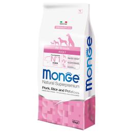 Monge Superpremium All Breeds Adult Wieprzowina, Ryż i Ziemniaki - 12 kg