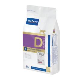 Virbac Veterinary HPM Cat Dermato D1 - 2 x 3 kg
