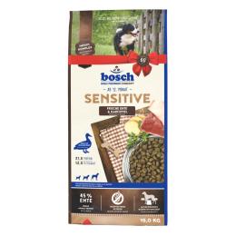 bosch Sensitive, kaczka i ziemniaki - 15 kg