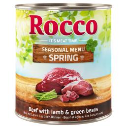 Edycja limitowana: Rocco Wiosenne Menu, jagnięcina z zieloną fasolką - 24 x 800 g