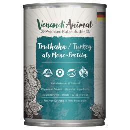 Venandi Animal Monoprotein 24 x 400 g Economy Pack - Indyk