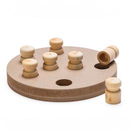 Karlie Doggy Brain Train 2 w 1 zabawka dla psa - Dla małych ras: śr. 25 cm