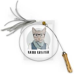 Kater Kasimir, wędka ze wstążkami - 1 szt.