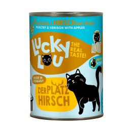 Lucky Lou Adult, 6 x 400 g - Drób i jeleń
