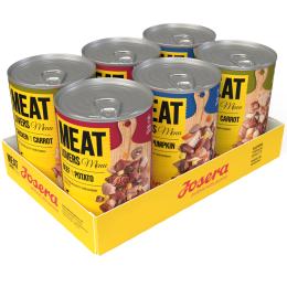 Josera Meatlovers Menu, 6 x 400 g - Pakiet mieszany (3 smaki, stara szata graficzna)
