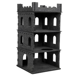CanadianCat Company zamek dla kota Felty Fort - ok. dł. 55 x szer. 55 x wys. 108 cm
