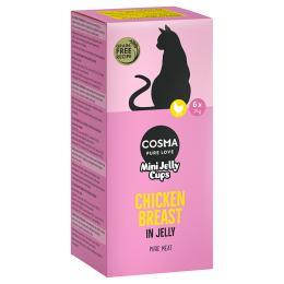 Cosma Mini Jelly Cups, 6 x 25 g  - Pierś z kurczaka
