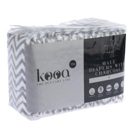 kooa pieluchy dla samców, z węglem drzewnym - M, 30 szt.