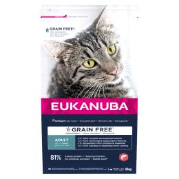 Eukanuba Adult Grain Free, z łososiem - 2 kg