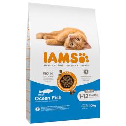 IAMS Advanced Nutrition Kitten, z rybą morską - 2 x 10 kg