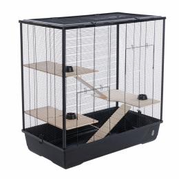 TIAKI klatka dla szczurów i szynszyli - Dł. x szer. x wys.: 100 x 54 x 100 cm