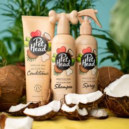 Pet Head Sensitive Soul - Zestaw (szampon, odżywka, spray)