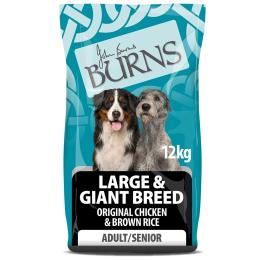 Burns Large and Giant Breed Original dla psów dużych ras, kurczak i ryż - 2 x 12 kg
