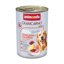 animonda GranCarno Adult Sensitive, 6 x 400 g - Kurczak i ziemniaki