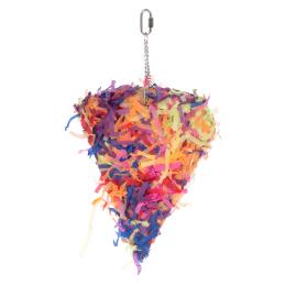 TIAKI zabawka dla ptaków Pizza Party - Dł. x szer. x wys.: 42 x 23 x 4 cm