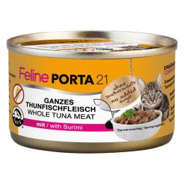 Feline Porta 21, 6 x 90 g - Tuńczyk z surimi