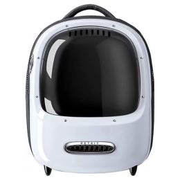 Petkit Breezy 2 Smart Pet Carrier, plecak transportowy - Biały: dł. x szer. x wys.: 46 x 35,5 x 59 cm