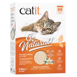 Catit Go Natural, żwirek dla kota o zapachu wanilii - 11,2 kg (4 x 2,8 kg)