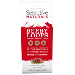 Selective Naturals Berry Loops dla świnek morskich - 2 x 80 g