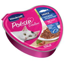 Vitakraft Poésie Création, 15 x 85 g - Mintaj z makaronem